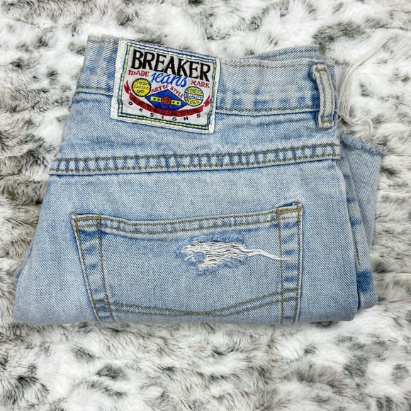 Vintage Pants - Vintage Cutoff High Rise Distressed Jean Shorts